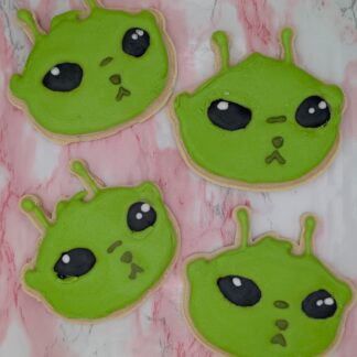 Alien Cat Cookie